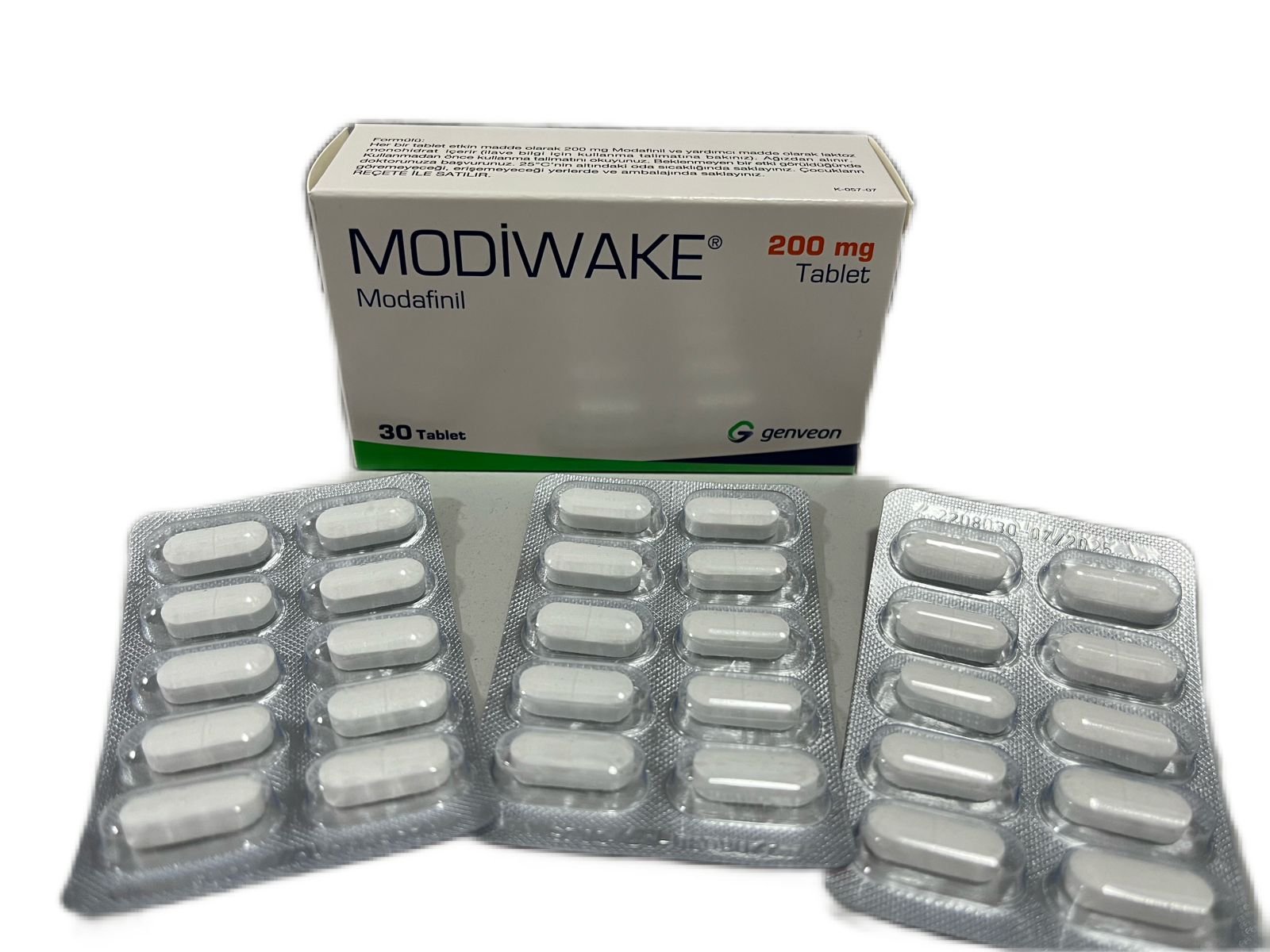 ModiWake (Модафинил) в Блистере 10 Таблеток